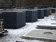 Plac produkacja szamb betonowych Piotrków Trybunalski